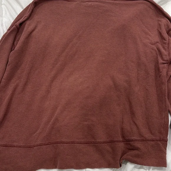 Aerie Women's Rust Sweater - Picture 3 of 5